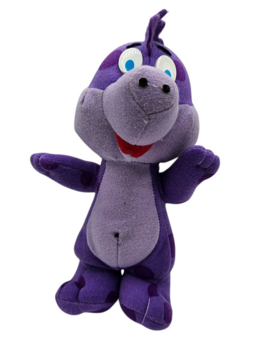 Vintage MGM Grand Stuffed Animal Plush Purple Dinosaur
